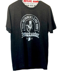 Next Level Apparel Tee Shirt, NWT, SZ L, PTP 21”, L 29”, Vintage, Black